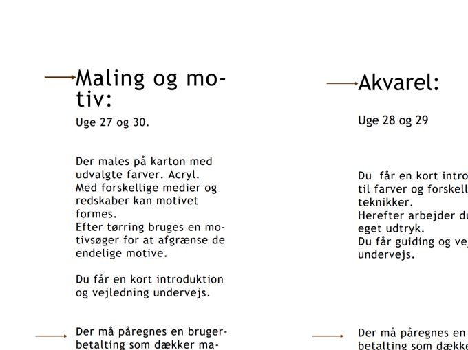 Juli 2022 - temadage i teltet. 